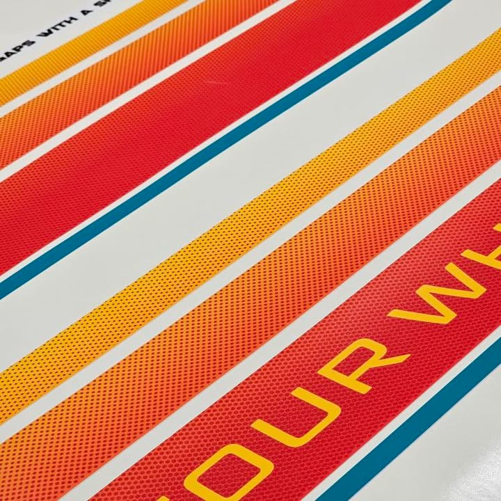 70 Series Land Cruiser Decal Body Stripe Kit (Lil & Jake Edition Renmark) - 78 Series Troop Carrier (1999-)