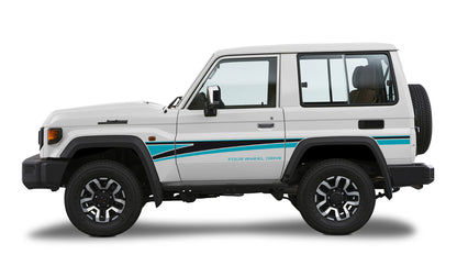 70 Series Land Cruiser Decal Body Stripe Kit (Narrabri) -  71 Series (2023-)