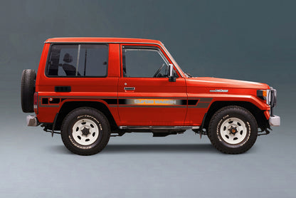 70 Series Land Cruiser Decal Body Stripe Kit (Talbot) -  71 Series/Bundera (1984–)