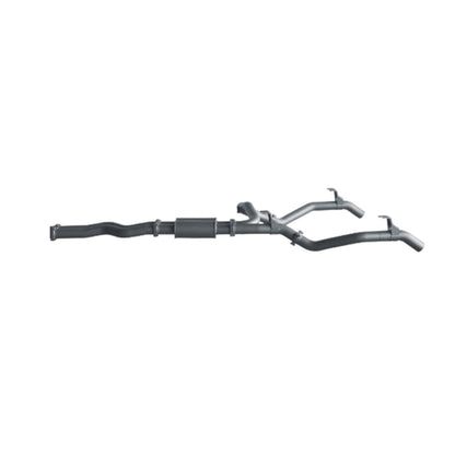 Toyota Land Cruiser Redback Extreme Duty Twin Exhaust for Toyota Landcruiser 76 Series Wagon (11/2016 - on)